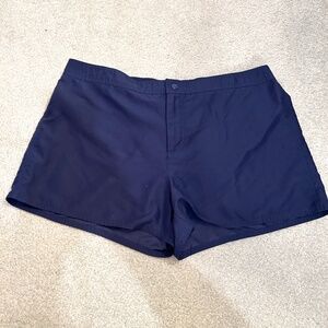 South Point Size 14 Navy Blue Women's Swim Shorts